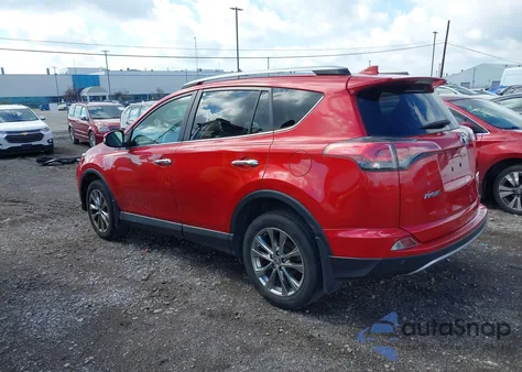 2017 Toyota Rav4 Limited z USA, uszkodzony, nr VIN JTMDFREV5HJ147266